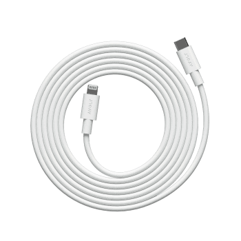 Kabelis USB-C uz Lightning, 2m, Opal White