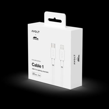 Kabelis USB-C uz Lightning, 2m, Opal White