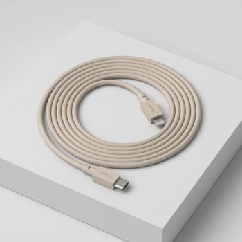 Kabelis USB-C uz Lightning, 2m, Nomad Sand