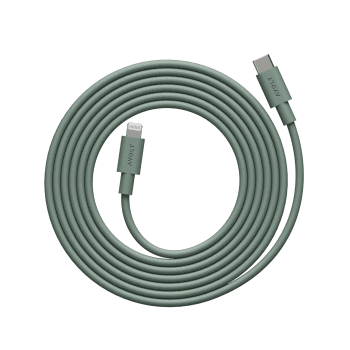 Kabelis USB-C uz Lightning, 2m, Oak Green