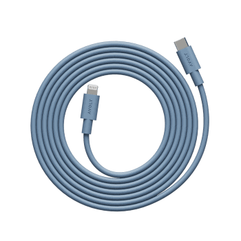 Kabelis USB-C uz Lightning, 2m, Shark Blue