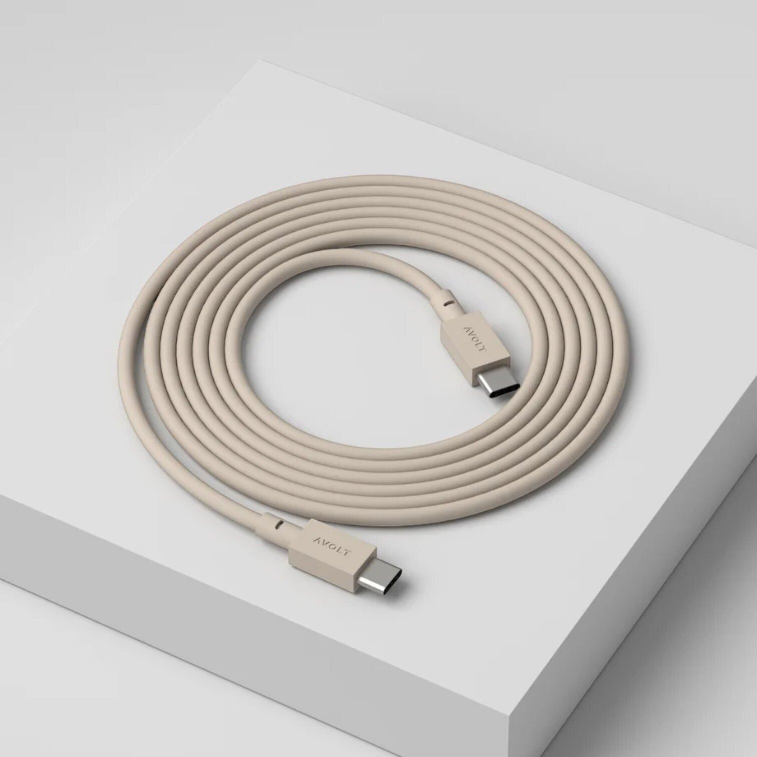 Kabelis USB-C uz USB-C, 2m, Nomad Sand Kabelis USB-C uz USB-C, 2m, Nomad Sand