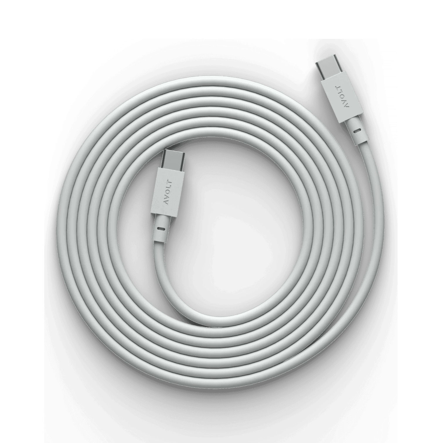 Kabelis USB-C uz USB-C, 2m, Gotland Gray Kabelis USB-C uz USB-C, 2m, Gotland Gray