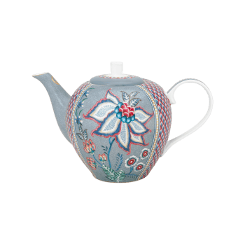 Tējkanna Large Flower Festival Light Blue 1.6l