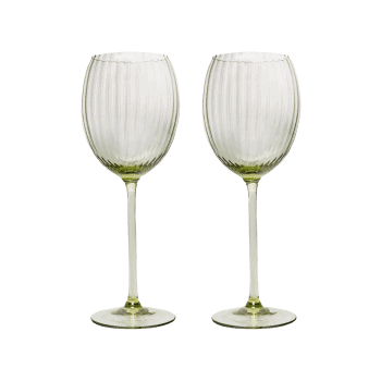 Baltvīna glāzes Lyon, 2gab.