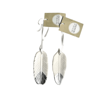 Eglīšu rotājums Feather, 2gab.