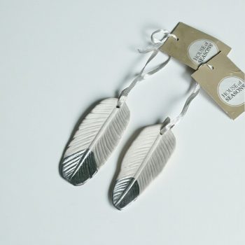 Eglīšu rotājums Feather, 2gab.