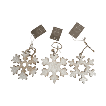 Eglīšu rotājums Elin, 3gab.