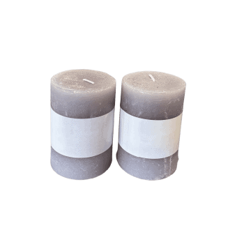 Sveču komplekts Rustica, 2gab.