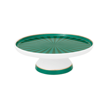 Kūkas paplāte Love Birds Stripes Emerald-Green, D24cm