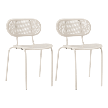 Ēdamgalda krēsli Kumi, metāls, 2gab.