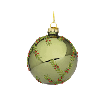 Ziemassvētku bumbas Woods, Ø8cm, 8gab.