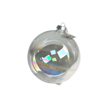 Eglīšu rotājums Iridescente, Ø15cm, 5gab.