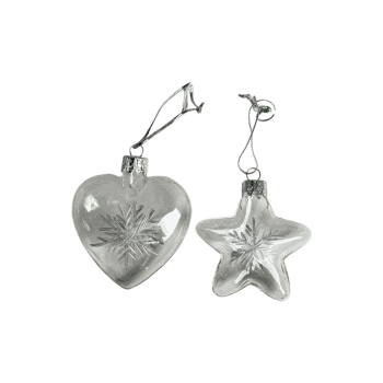 Eglīšu rotājums Ivanna, 2gab.