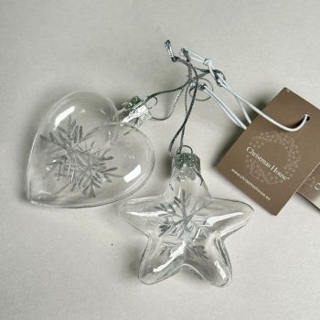 Eglīšu rotājums Ivanna, 2gab.