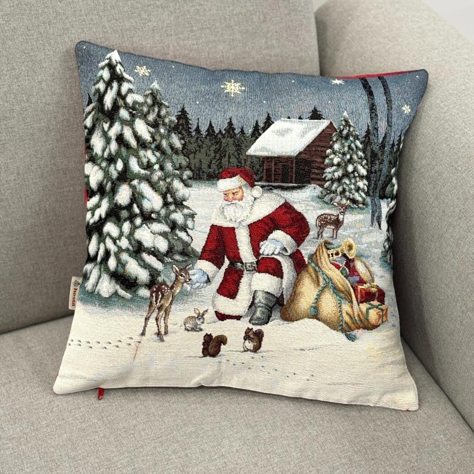 Spilvendrāna Santa, 45x45cm Spilvendrāna Santa, 45x45cm