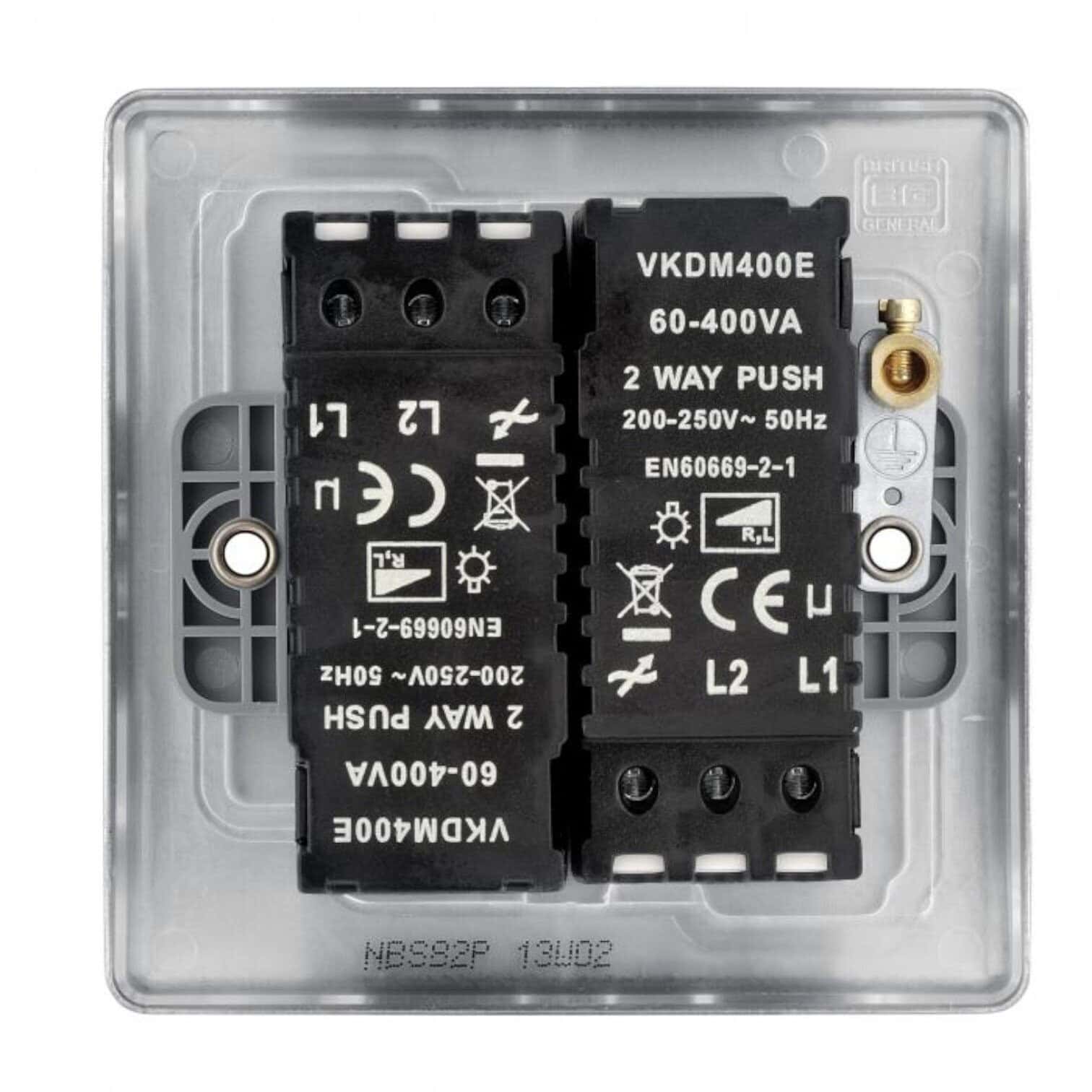 Divkāršais dimmera slēdzis Divkāršais dimmera slēdzis