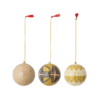 Eglīšu rotājums Mia, 3gab.