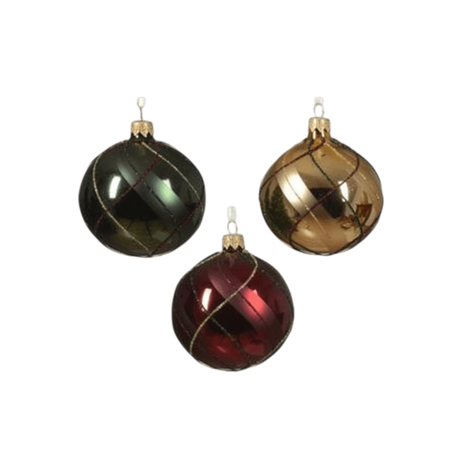 Eglīšu rotājums Gloss, Ø8 cm, 6 gab. Eglīšu rotājums Gloss, Ø8 cm, 6 gab.