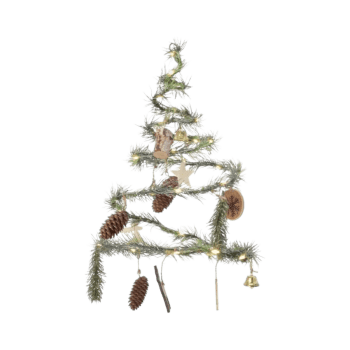 LED dekoratīva virtene Spiral tree