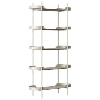 Plaukts Taru, H180, bēšs