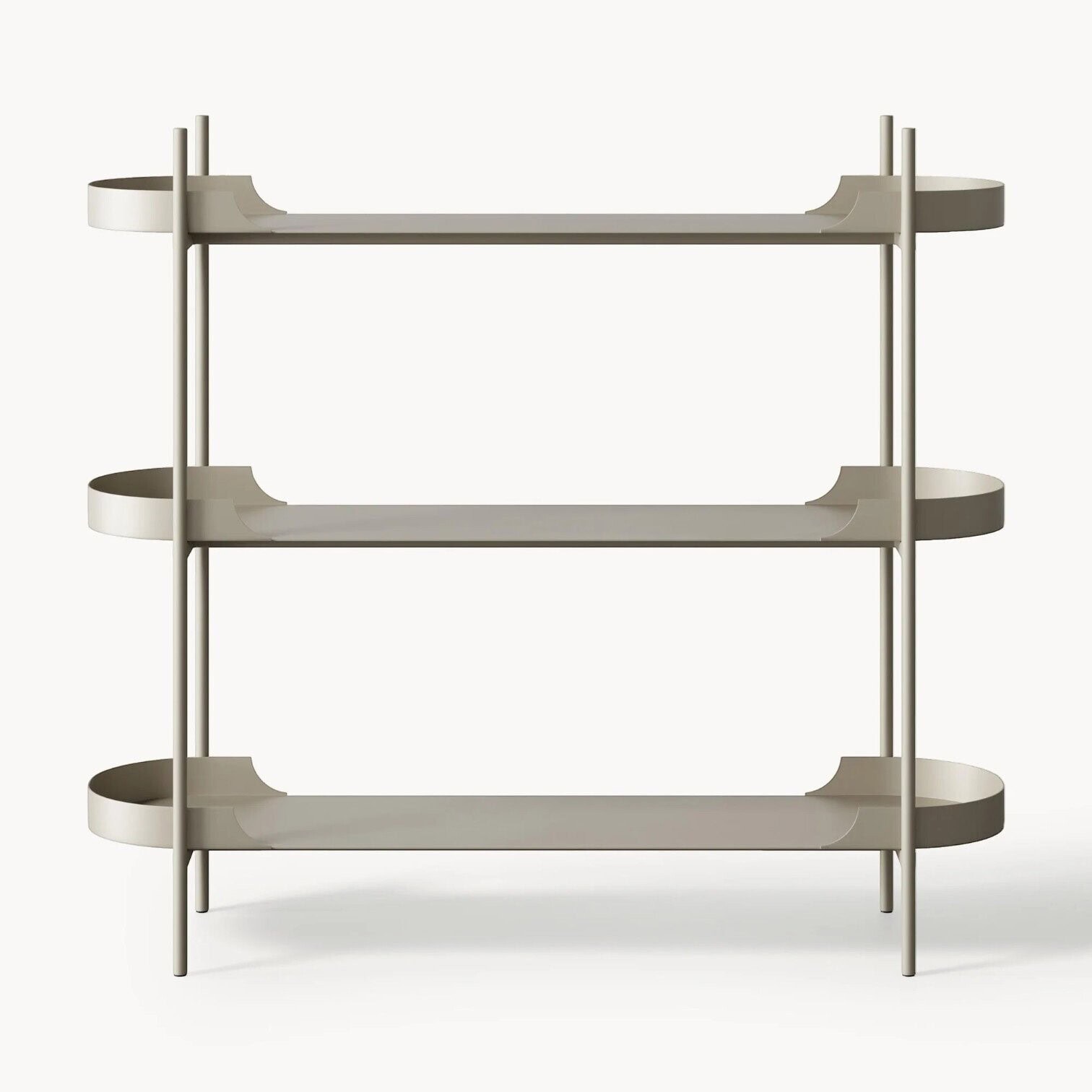 Metāla plaukts Taru, H104, bēšs Metāla plaukts Taru, H104, bēšs