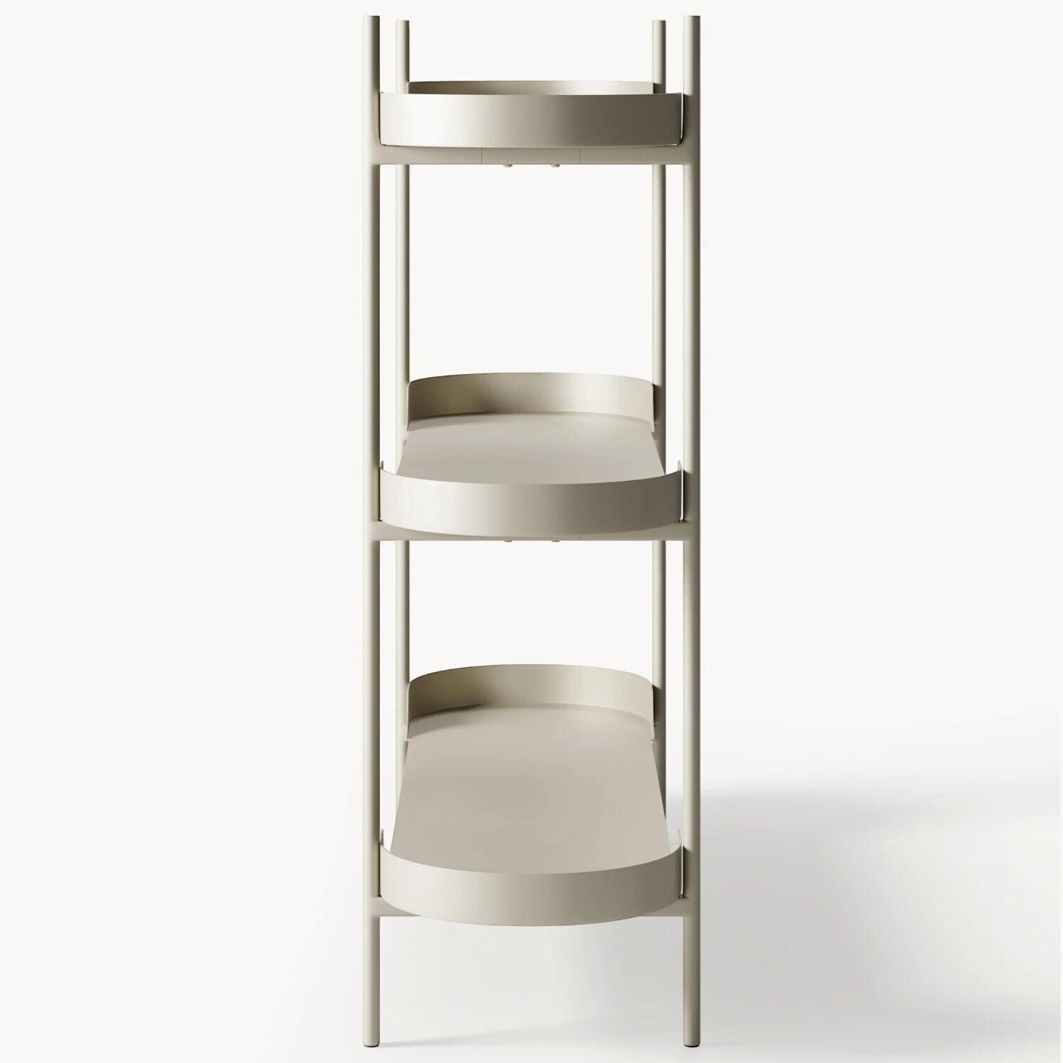 Metāla plaukts Taru, H104, bēšs Metāla plaukts Taru, H104, bēšs