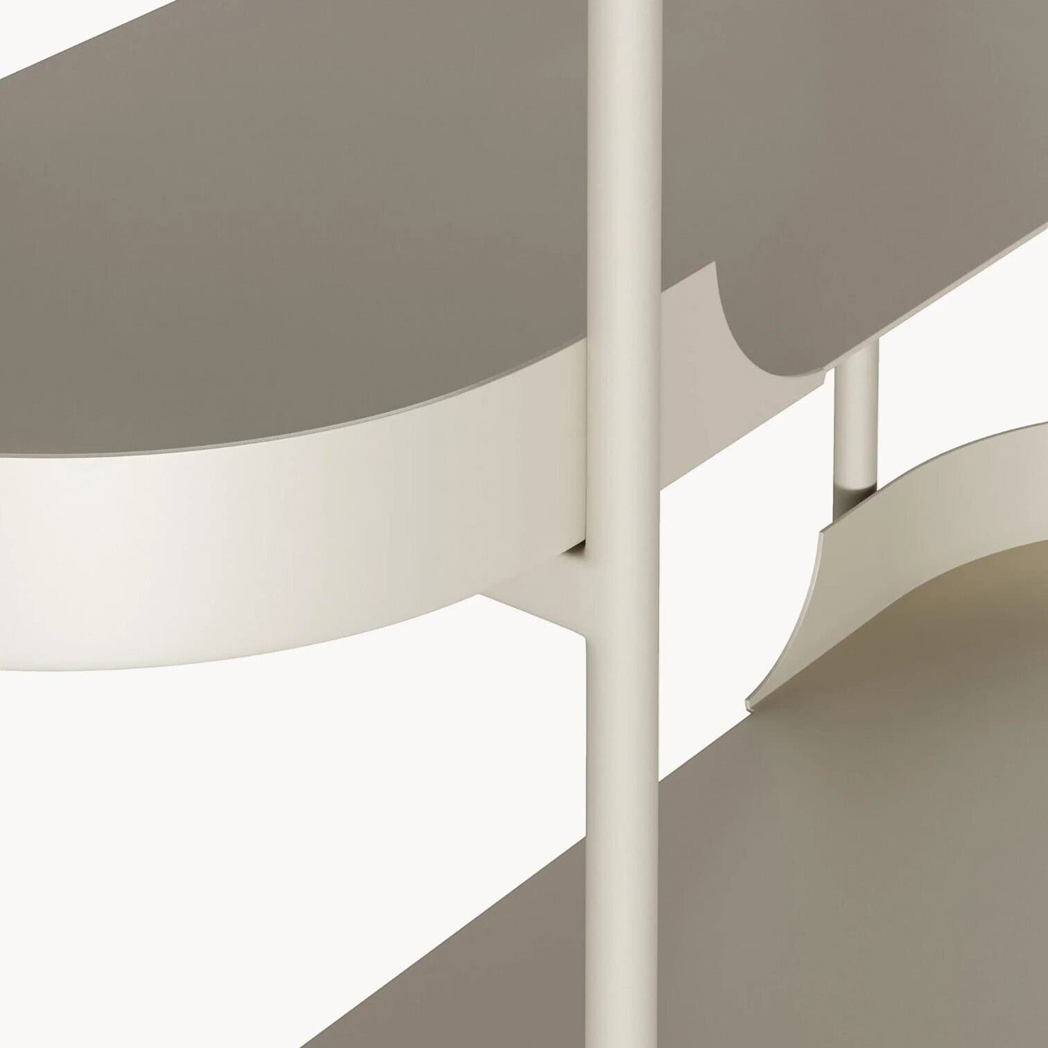 Metāla plaukts Taru, H104, bēšs Metāla plaukts Taru, H104, bēšs