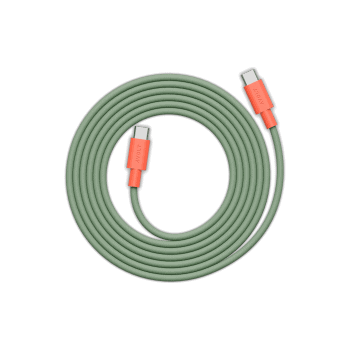 Kabelis USB-C uz USB-C, 2m, BAUHAUS - Gecko Bloom