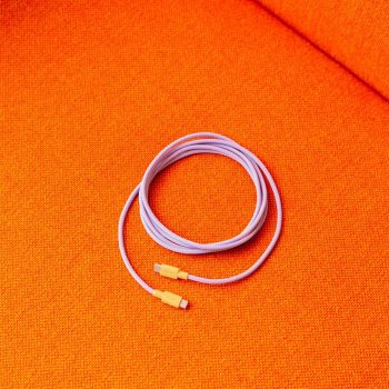 Kabelis USB-C uz USB-C, 2m, BAUHAUS - Lavender Glow