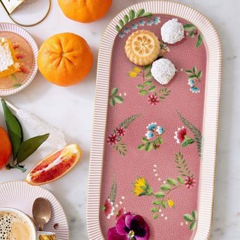 Kūku paplāte La Majorelle Pink, 33.3x15.5cm