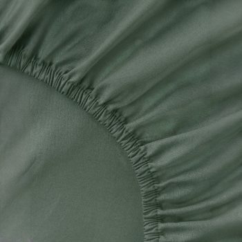 Palags ar gumiju Elsie, zaļš, 90x200x25cm