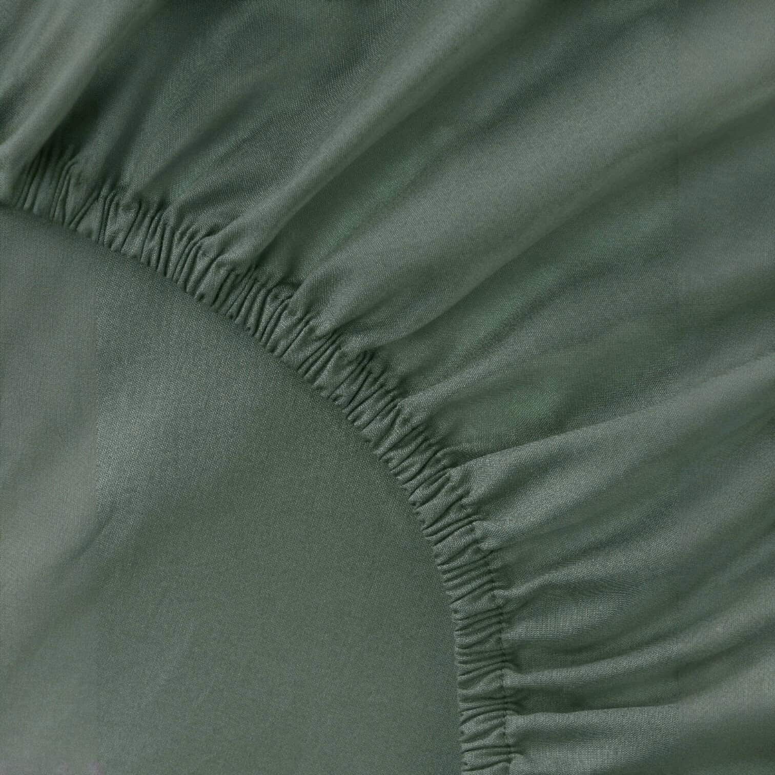 Palags ar gumiju Elsie, zaļš, 90x200x25cm Palags ar gumiju Elsie, zaļš, 90x200x25cm