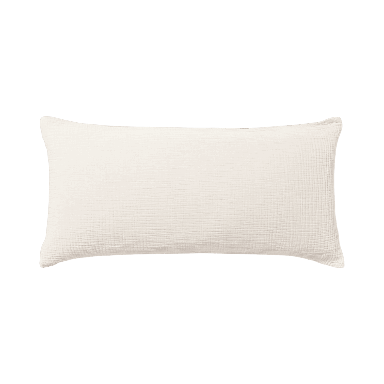 Muslina spilvendrāna Odile, balts, 40x80cm Muslina spilvendrāna Odile, balts, 40x80cm