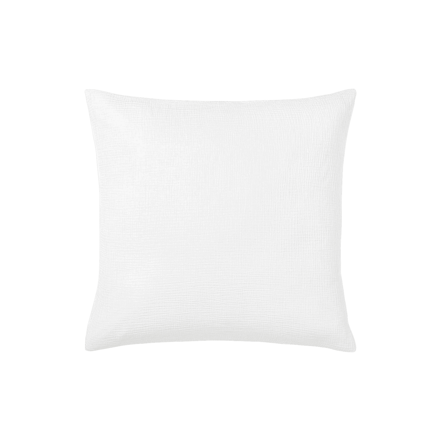 Muslina spilvendrāna Odile, balts, 80x80cm Muslina spilvendrāna Odile, balts, 80x80cm