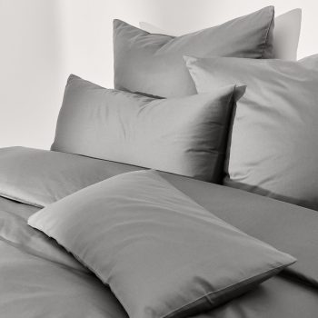 Spilvendrāna Comfort, pelēka, 80x80cm