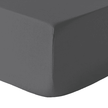 Palags ar gumiju Elsie, pelēks, 160x200x25cm