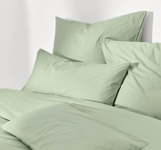 Spilvendrāna Elsie, zaļa, 80x80cm Spilvendrāna Elsie, zaļa, 80x80cm