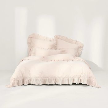 Segas pārvalks Louane, rozā, 135x200cm