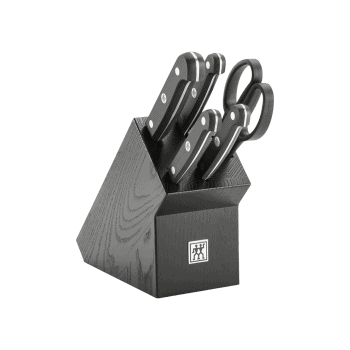 Nažu komplekts Gourmet ar statīvu, 6gab.