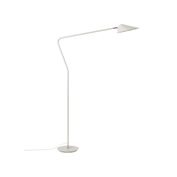 Stāvlampa Neron, 1 kupols, balta