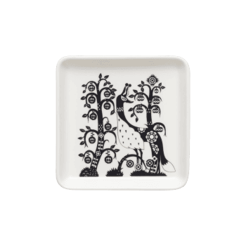 Šķīvis Taika, 12x12cm, black