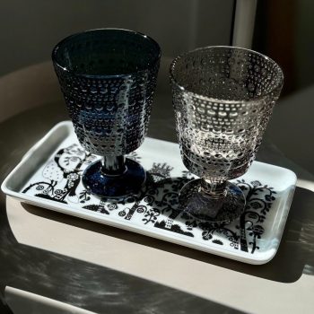 Šķivis Taika, 12x24cm, black