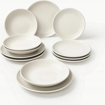 Šķīvji Zabelle, D23cm, 4gab.