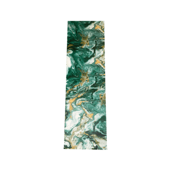 Vinila paklājs Green Marble, 65x250cm