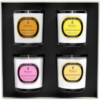 Sveču komplekts VINTAGE AROMATHERAPY - LUXURY 2, 4gab.