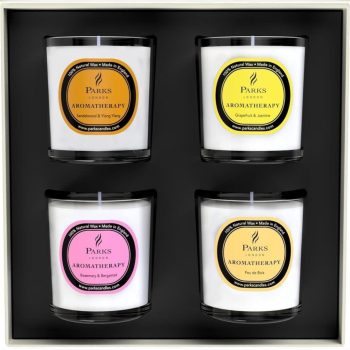 Sveču komplekts VINTAGE AROMATHERAPY - LUXURY 2, 4gab.