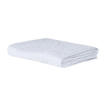 Dvielis Zebrona, balts, 95x150cm