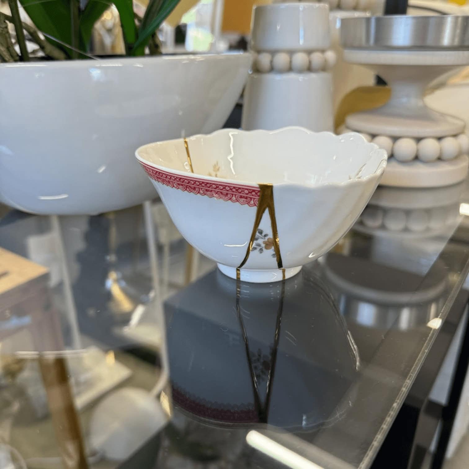 Bļoda augļu Kintsugi 02 Bļoda augļu Kintsugi 02