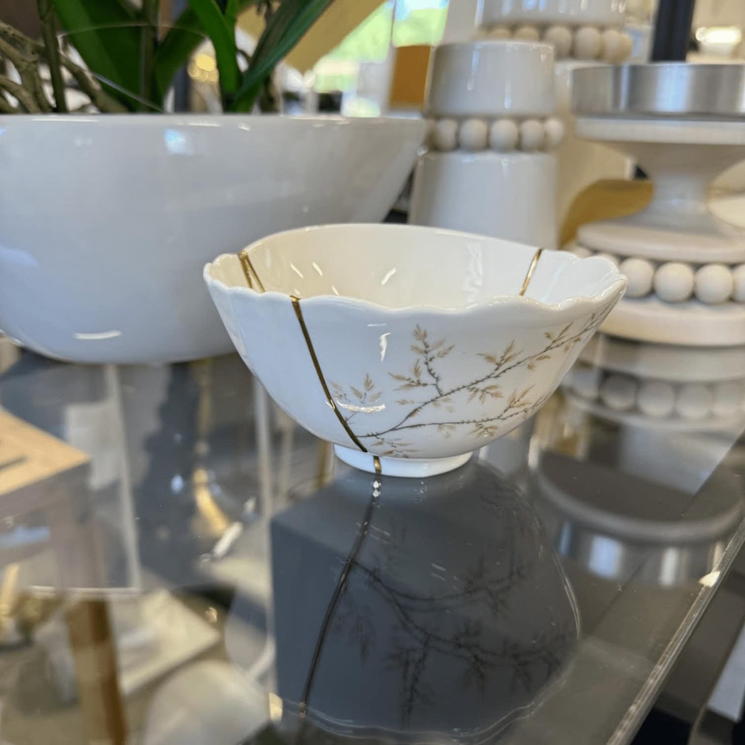 Bļoda augļu Kintsugi 02 Bļoda augļu Kintsugi 02